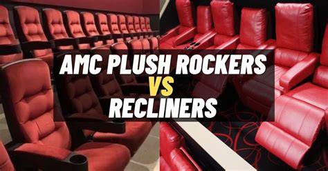 Set of 2 Sergio 32. . Amc plush rockers vs recliners